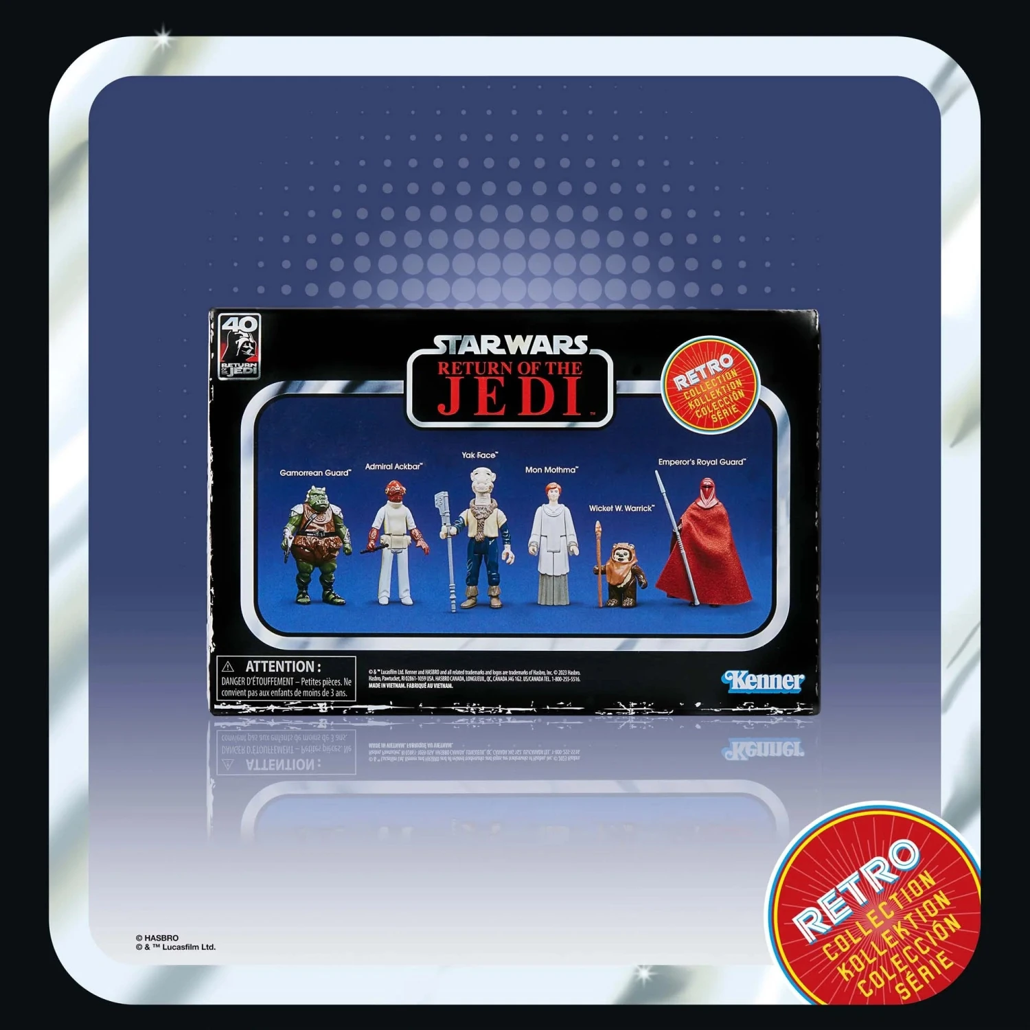 Hasbro Star Wars Retro Collection Return Of The Jedi Multipack 3.75" Action Figure 3 Hasbro Star Wars Retro Collection Return Of The Jedi Multipack 3.75" Action Figure