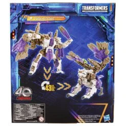 Hasbro Transformers Generations Legacy United Leader Beast Wars Universe Tigerhawk Action Figure -Hasbro 5010996231789p