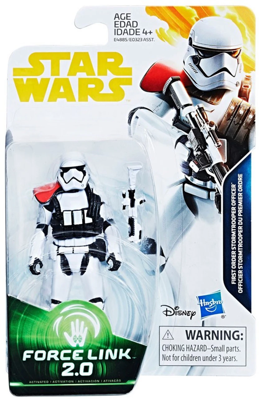 Hasbro Star Wars First Order Stormtrooper Officer Force Link 2.0 Action Figure 3 Hasbro Star Wars First Order Stormtrooper Officer Force Link 2.0 Action Figure