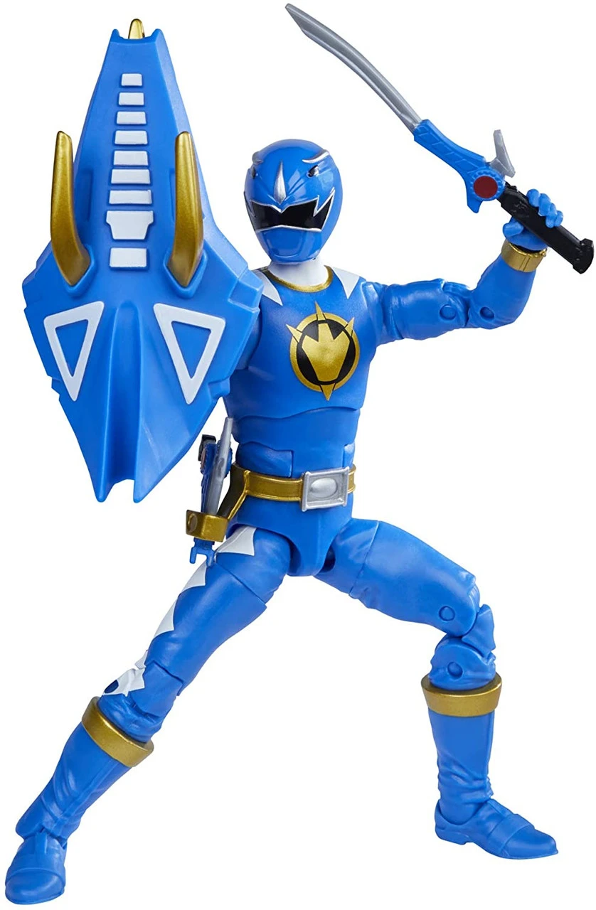 Hasbro Power Rangers Lightning Dino Thunder Blue Ranger 6in Action Figure 4 Hasbro Power Rangers Lightning Dino Thunder Blue Ranger 6in Action Figure - Image 2