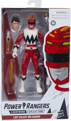 Hasbro Power Rangers Lightning Lost Galaxy Red Ranger 6in Action Figure