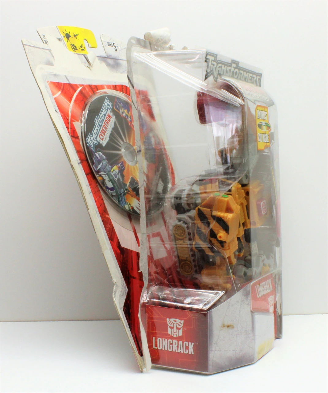 Hasbro Transformers Cybertron Robots In Disguise Longrack With DVD (OPEN PACKAGE) 6 Hasbro Transformers Cybertron Robots In Disguise Longrack With DVD (OPEN PACKAGE) - Image 4