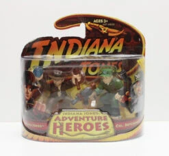 Hasbro Indiana Jones Adventure Heroes Indy And Col. Dovchenko