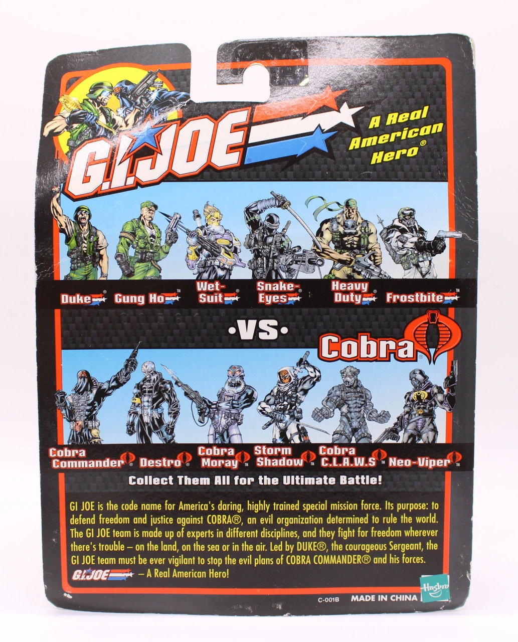 Hasbro GI Joe Vs Cobra Snake Eyes Vs Storm Shadow Action Figure 3.75 Inches 5 Hasbro GI Joe Vs Cobra Snake Eyes Vs Storm Shadow Action Figure 3.75 Inches - Image 3