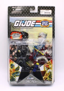 Hasbro GI Joe Comic Pack Snake Eyes Vs Storm Shadow Action Figure 3.75 Inches