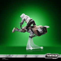 Hasbro Star Wars The Black Speeder Bike And Biker Scout 3.75" Action Figure -Hasbro STL257477 3 90918.1667347313