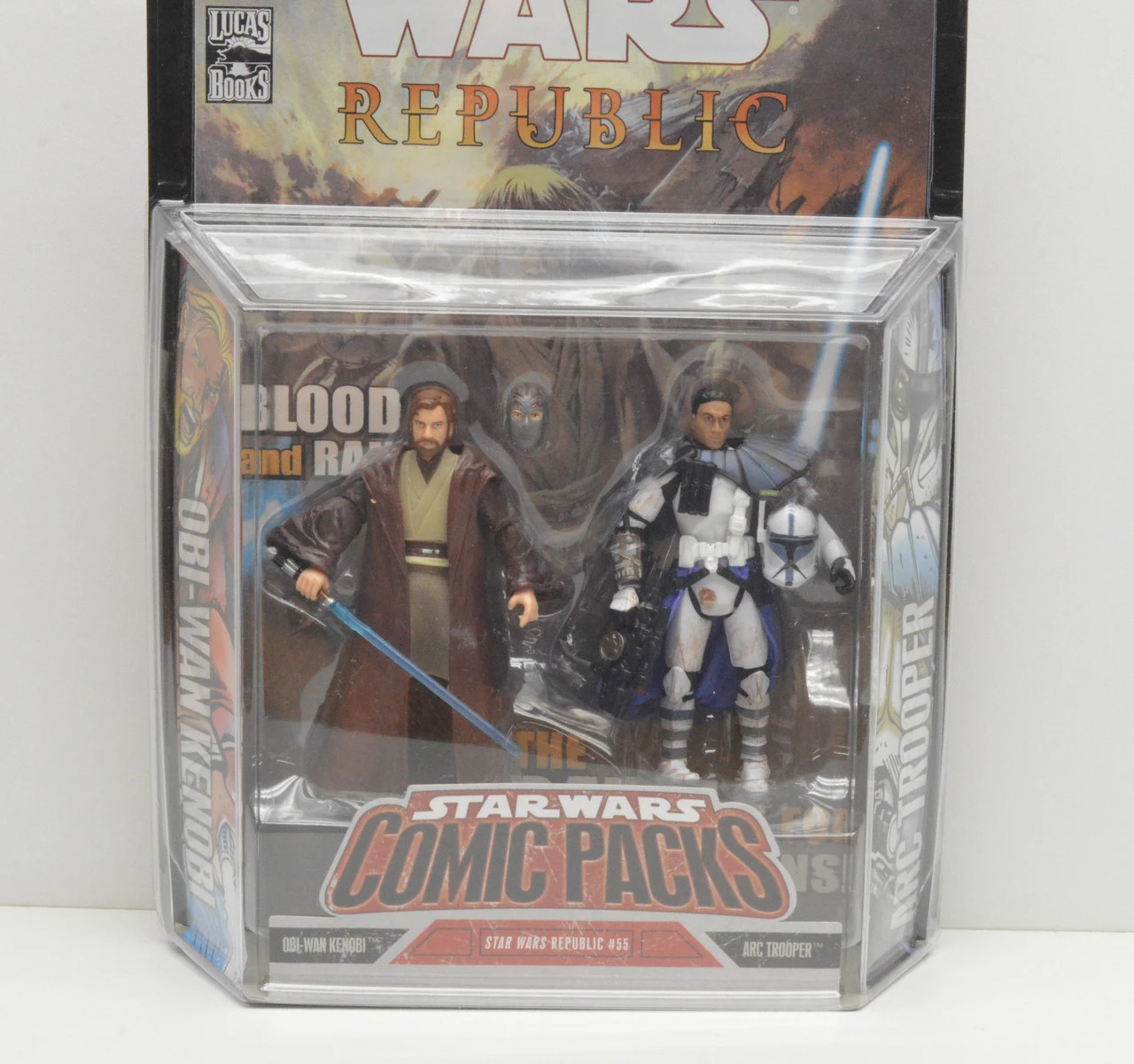 Hasbro Star Wars Comic Packs #55 Obi-Wan And ARC Trooper 5 Hasbro Star Wars Comic Packs #55 Obi-Wan And ARC Trooper - Image 3