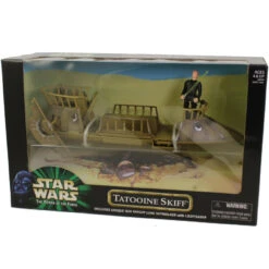 Hasbro Star Wars POTF Tatooine Skiff With Jedi Knight Luke Skywalker Action Figure