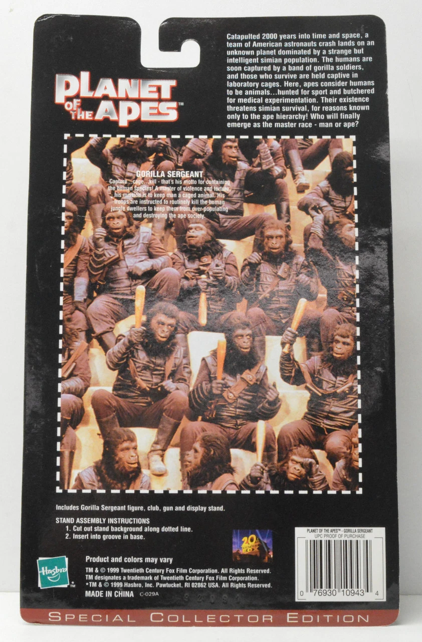 Hasbro Signature Series Planet Of The Apes Gorilla Sergeant Action Figure 5 Hasbro Signature Series Planet Of The Apes Gorilla Sergeant Action Figure - Image 3