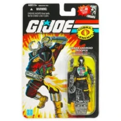 Hasbro G.I. Joe 25th Anniversary COBRA Android B.A.T. Action Figure 3.75 Inches
