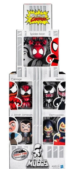 Hasbro Mighty Muggs Spider Man Maximum Carnage NYCC 2011 Exclusive Vinyl Figure